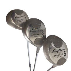 Tommy Armour Silver Scott 835 S  1, 3, 5 Woods Set Of 3 Golf